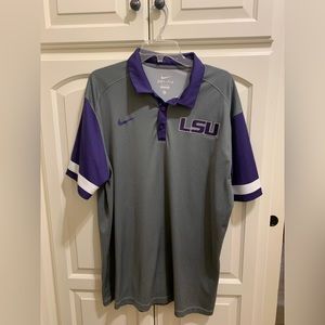 Nike Dry Fit LSU polo